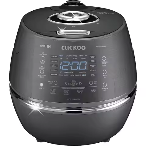 CUCKOO CRP-DHSR0609FD 6-Cup (Uncooked) / 12-Cup (Cooked) Induction Heating Pressure Rice Cooker with