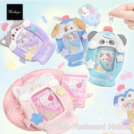 TRABELE Animal Photocard Holder Cartoon Fluffy Girl
