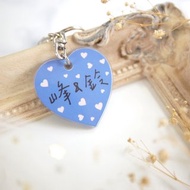 客製禮物 壓克力 鑰匙圈 姓名 情人 伴侶 照片 寵物 載具 別針