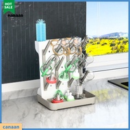 canaan|  Bottle Storage Rack Bottle Drain Rack Space-saving Baby Bottle Drying Rack Fast Dry Bpa-fre