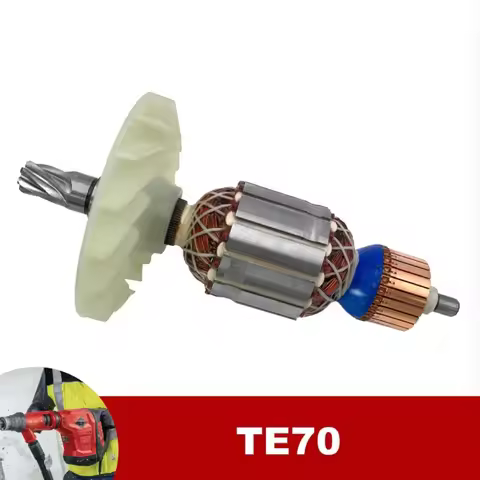 Electric Hammer Rotor for Hilti Electric Hammer TE70 Armature Rotor Armature Motor Accessories