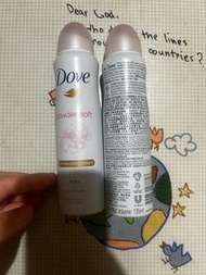 全新：Dove Powder Soft 止汗噴霧