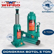 SHIPPINGbebas - WIPRO 5 Ton Bottle Jack 5 Ton Hydraulic Bottle Jack