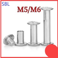 [SS-HX] 304 Stainless Steel Child-Mother Rivet Splint Ledger Nail M5/M6