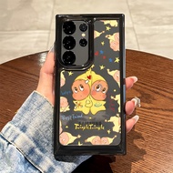 For Samsung S25 Ultra S25FE S24 Ultra S24 FE A56 A55 Cute Twinkle Twinkle Hard Transparent Case for 