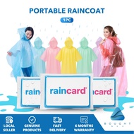 Portable Raincoat – Unisex, Disposable Waterproof Poncho, Lightweight Travel Emergency Rainwear