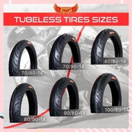 【Available】(FREE Tire sealant) r8 Tubeless tires size 14