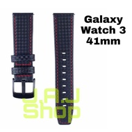 STRAP WATCH BAND LEATHER WATCH STRAP CARBON FIBER SAMSUNG GALAXY WATCH 3 41MM WATCH BAND STRAP