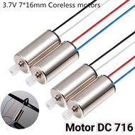 Coreless 716 Brushed Dynamo Motor Dc 3.7v Mini Drone + Gear 7x16 Eachine Super Fast High Speed 50000