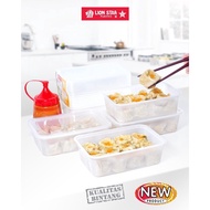 MICTON Lion Star SL-8 SL-7 Lefy contains 12 pcs Lunch Box Food Container