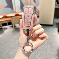 For Ford Territory Ranger T6 T7 WL Fiesta Everest Remote Car Key Cover Metal Key Fob Shell Accessori
