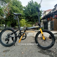 20" trs congo 8sp shimano alloy folding bike free gifts