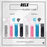 Relx infinity & Essential Compatible Plastic Case Soft Cover Case With Free lanyard