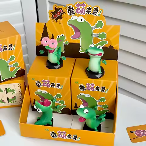 Tom Lizard Ornament Lizard Decorations Desk Accessories Hoppers Ornament Acrylic Keychains Party Gif