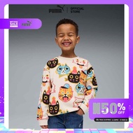 PUMA Kids Moody Cat Crew Kids สีขาว - 63220787