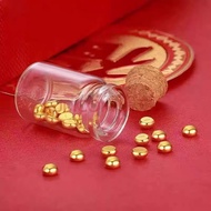 1g Pure Gold 9999 Pure Gold 1g Golden Bean Solid Small Golden Bean Investment Collection Real Gold G