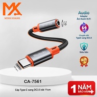 Mcdodo CA-7561 Type-C to DC 3.5mm Female Cable – 11cm – Digital Audio Cable