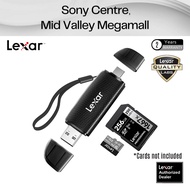 Lexar RW310 Dual-Slot USB-A/C Card Reader with USB 3.2 Gen 1 for SD & MicroSD cards