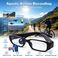 Mini hidden camera spy camera HD 1080P Mini Hidden Glasses Camera Night Vision Audio Video Recording