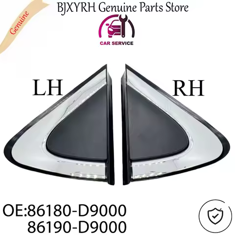 86180D9000 86190D9000 Front Left or Right Side Mirror Window Corner Trim for Kia Sportage 2017-2022 