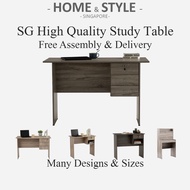 [Ready Stock] Modern Study Desk and Table for Bedroom or Home Office | Good for WFH | Delivery and A