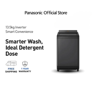 [TnG Rebate] PANASONIC 13.5KG SMART & CONVENIENT TOP LOAD WASHING MACHINE NA-FD135Z3BT