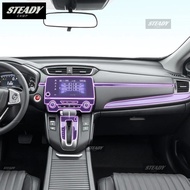 For Honda Breeze 2020-2022 Car interior Center console transparent TPU Paint protective film Anti sc