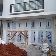 pintu garasi aluminium ACP murah