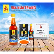 NHA TRANG ANchovy FISH SAUCE BOX 584 - 35 protein 500ml plastic bottle