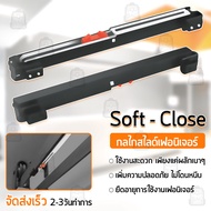 ระบบปิดแบบนุ่มนวล Soft Close อุปกรณ์เสริม สำหรับ รางประตูสไลด์ รางเลื่อนประตู ลางเลื่อนประตู ประตูบา