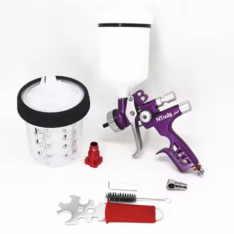 1.3MM Nozzle LVLP Spray Gun Air Spray Guns Car Paint Gun Air Paint Spray Guns Airbrush For Painting 