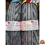 FKR TAYAR RS980 70/90-17 80/90-17 Tubeless Tyre Storm