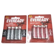 Eveready Super Heavy Duty & Heavy Duty Battery AA / AAA