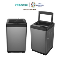 Hisense เครื่องซักผ้าฝาบน รุ่น WTJA801G เครื่องซักผ้า ฝาหน้า New ขนาด8KG