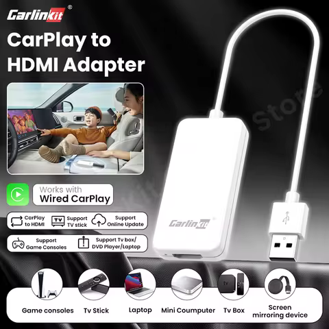 CarlinKit HD2CP Car HDMI Adapter For TV Sticks Game Box HDMI Device Support Netflix HDMI Multimedia