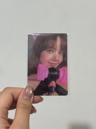 Lisa小卡 blackpink bp應援棒小卡
