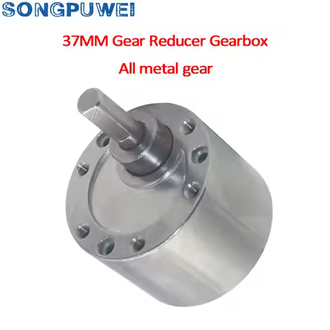 37MM Reducer Gearbox For 550 520 3530 3428 545 555 3Z1Y DC motor Parts DC Gear Motor DIY JGB37 Metal