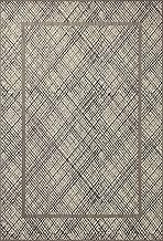 Loloi Rainier Collection RAI-10 Ivory/Charcoal 2'-3" x 7'-7" Runner Rug