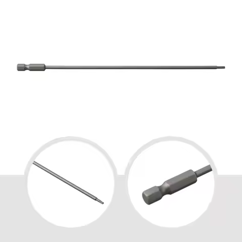 200mm Long T8-T40 Magnetic Torx Screwdriver Bits Set Electric Screwdriver Head T8 T15 T20 T25 T27 T3