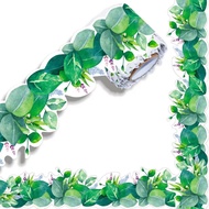 18m Kindergarten Classroom Green Leaf Bulletin Border Sticker Self Adhesive Blackboard Chalkboard Bo