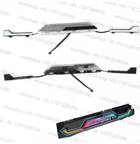 SUPRIM X Graphics Video Card For MSI RTX3070 RTX3080 RTX3080Ti RTX3090 RTX3090Ti The Sign Lights LED