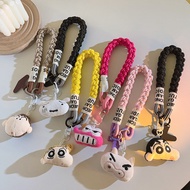 Japanese Style Dumb Doll Pendant Mobile Phone Lanyard Car Keychain Pendant Camera Hanging Chain Mobi