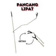 <EASY> PANCANG LIPAT KOLAM STAINLESS STEELS (PATIN/MEKONG DAN LAIN2)