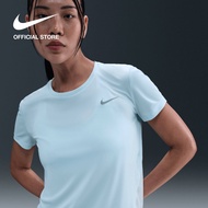 Nike Womens Miler Tee - Glacier Blue