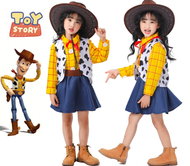 ชุดคอสเพลย์ Toy Story Jessi Woody สไตล์คาวบอย สําหรับเด็กผู้หญิง เหมาะกับงานปาร์ตี้ฮาโลวีน คริสต์มาส