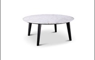 Designer Marble Coffee Table 90cm diameter King Furniture King Living Australia 大理石茶几