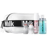 Milk Makeup Intro Werks Gift Set Kit Travel Highlighter Cream Blush Pouch Bag Lip Oil Lit Hydro Grip