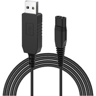 USB Shaver Charger Cable Power Cord 5V to 4.3V Replacement for Philips A00390 Shaver series 1000/ser