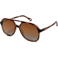SOJOS Retro Polarized Pilot Sunglasses Men Women Classic 70s 80s Fashion Retro Square Pilot Glasses 