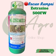 1L Zetrazine 500FW/Racun Rumpai Atrazine 45%/sesuai tanaman Jagung,Tebu dan nanas